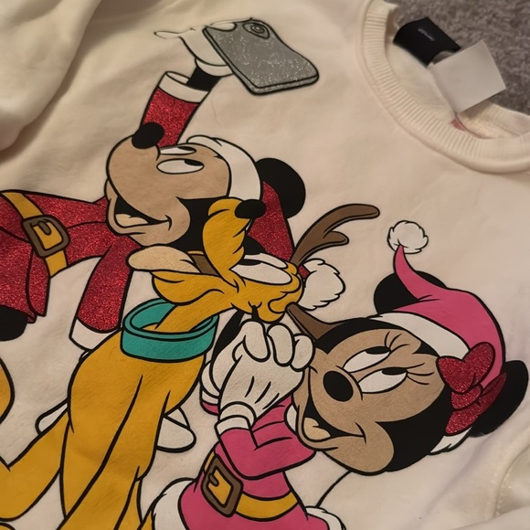 Zara Mickey & Minnie Selfie Sweater - Picture 3 of 5
